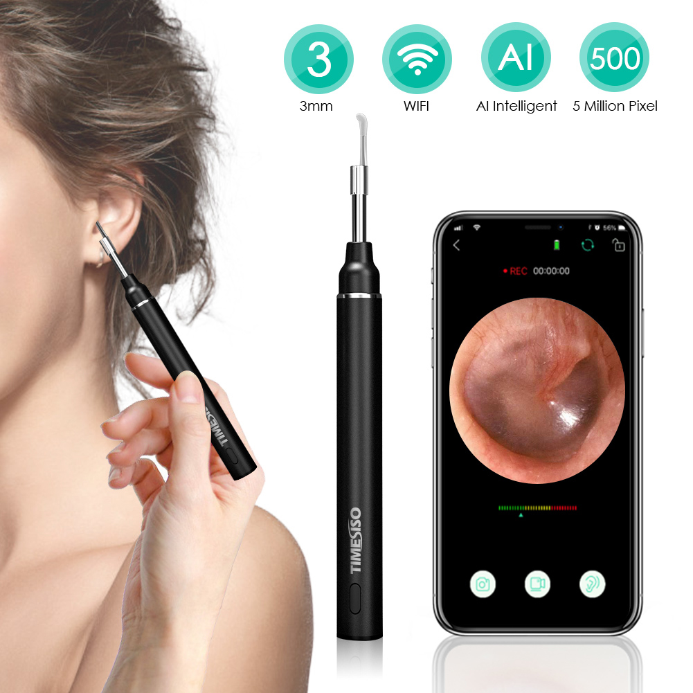 P Pro Endoscope Mm Wifi Ear Otoscope Wireless Mp Digital